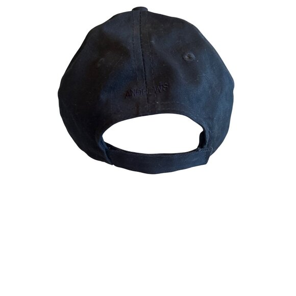 Cadillac Logo Embroidered Black Baseball Cap Adjustable Size Auto Luxury Car - Picture 3 of 5